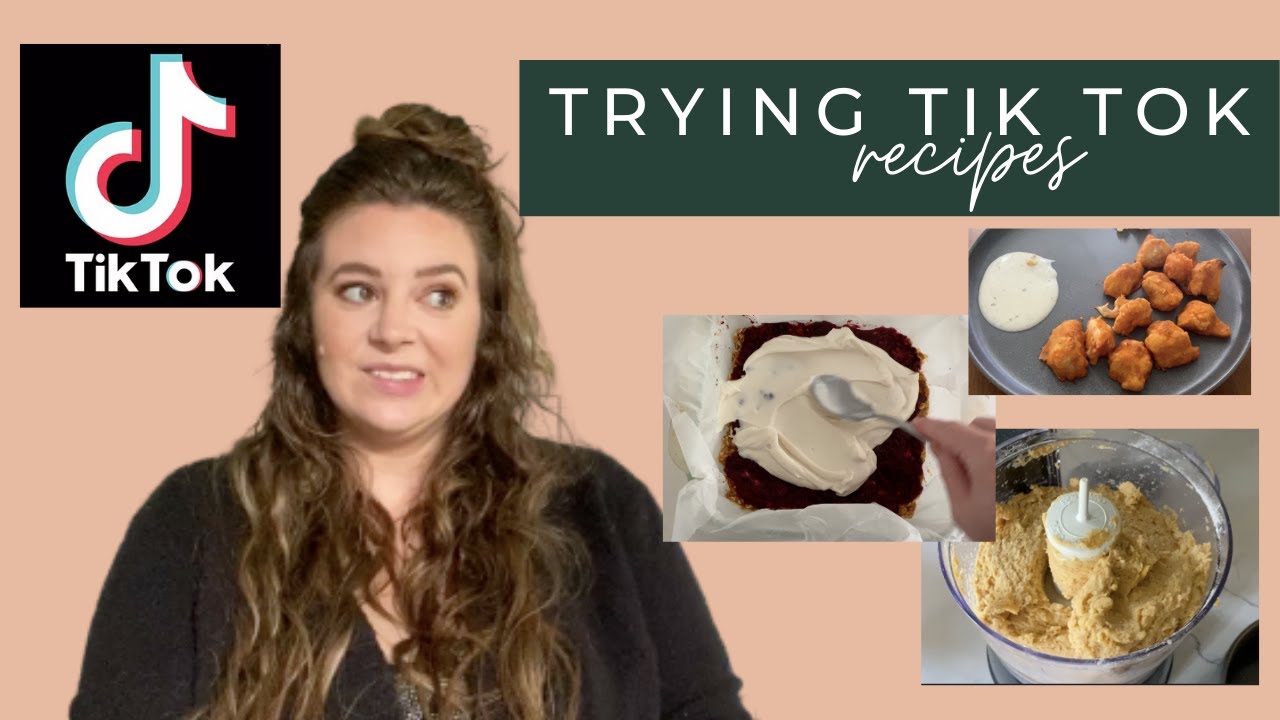TESTING TIK TOK RECIPES | Healthy Snacks TESTING TIK TOK RECIPES | Healthy Snacks