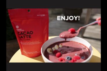 Healthy Meals Ideas: CACAO BERRY BLISS BOWL