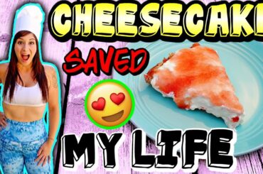 This Healthy LOW CALORIE CHEESECAKE SAVED MY LIFE || 130 Pound Weight Loss Journey