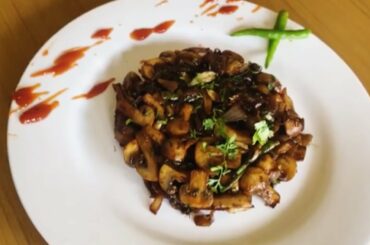 Healthy Mushroom Manchurian l Low Calorie Vegan Recipe #vegan #lowcalorie #Healthy