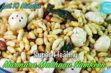 Easy and  healthy| Snack Recipe|Quick n easy snacks|Namkeen Murmura Makhana Recipe by Rupam Sehtya