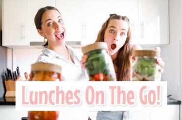 LUNCHES ON THE GO | Mason Jar Salads | healthy lunches | Amelia and Bridie