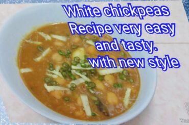 white chickpeas healthy recipes [Subtitle English] zakiazakotv