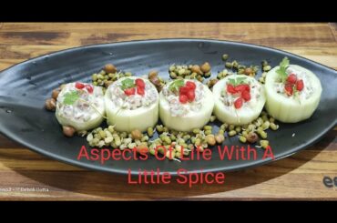 CUCUMBER CUP SALAD II HEALTHY & TASTY SALAD II SPROUTS SALAD II