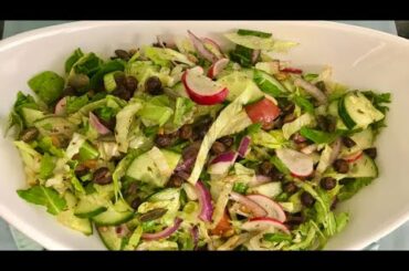 Chickpeas salad/Healthy salad recipe/ Desi pardesi in London