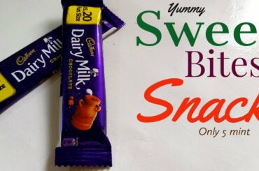 5 Minutes Evening Snacks Recipe 2020 || Sweet Bites Sanak Recipe || Healthy sweet Snacks || Full HD
