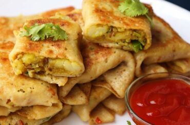 Potato WheatFlour Breakfast Idea | Healthy WheatFlour Breakfast Recipe