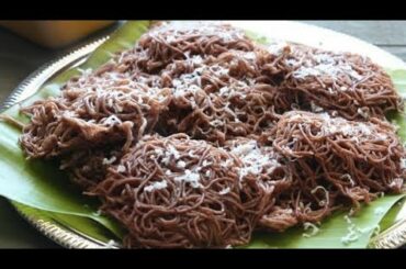 Ragi idiyappam recipe in Tamil /Healthy breakfast recipe