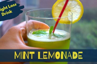 Twisted Mint Lemonade | Weight Loss drink | Lemon Mint Juice |Mocktail Recipe | Healthy Summer drink