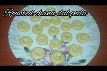 Roasted chana dal peda | pottukadalai sweet | Healthy and easy snack recipe