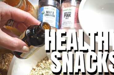 HOMEMADE SNACKS FOR HEALTHY EATING \ EASY HEALTHY SNACK IDEAS  \ FRESHJAX ORGANIC SPICES
