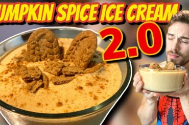 ANABOLIC PUMPKIN SPICE ICE CREAM FROSTY // High Protein Low Calorie Ice Cream