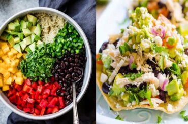 health chicken breast recipe! healthy food! healthy lunch idea!healthy salad recipe #missmaymona