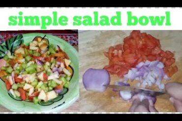 #Healthysalad  #Simplesalad  Quick & Easy Salad