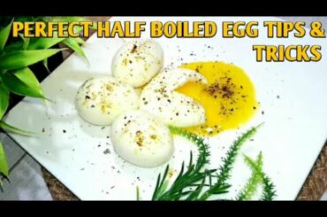 Poached Eggs With Indian Chickpea | Half Boiled Egg | Healthy Recipe | Qahqashan's Kitchen