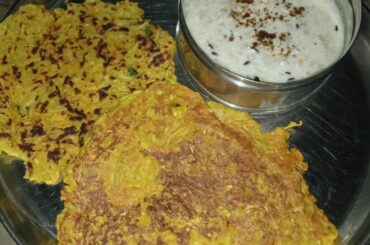 Lauki besan chilla/ easy / healthy/low calories/simple tasty recipe