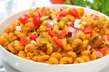 One Pot Cheeseburger Pasta | Quick + Easy Weeknight Dinner Recipes