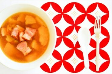 Bacon & Potato Soup (diet, lowcarb, weightloss, healthy, keto, lowcalorie, recipe)