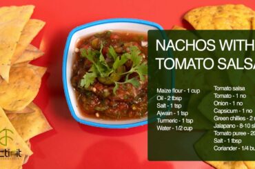 Nachos Salsa | Healthy recipe for Nacho Lovers | Homemade Salsa | Air Fryer recipes