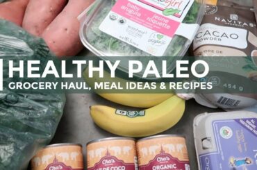 Healthy Paleo Grocery Haul, Meal Ideas & Recipes // + healthy cranberry sauce recipe & herbal coffee