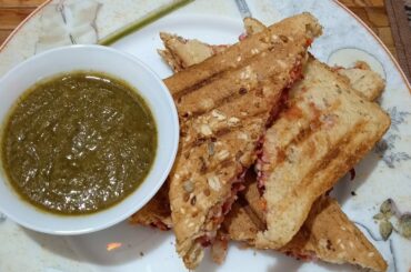 Multigrain Veg Panner sandwich | Healthy and Quick Recipe