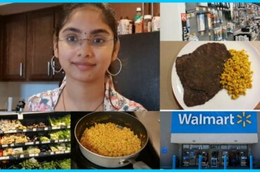 Ragi chapati recipe | egg bhurji | walmart shopping vlog| tasty and healthy recipe.