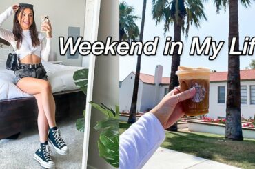 CHILL WEEKEND IN MY LIFE (Fall shopping, workout, healthy meals & more)