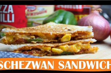 SCHEZWAN SANDWICH|| GRILLED SANDWICH|| SPICY SANDWICH|| EASY RECEPIE|| PARTY SNACK