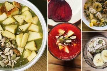 4 highly Healthy Breakfast recipes for weightloss I recipes by Clean Eating Habitat I Low-calorie