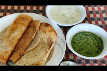 Ragi Nachni Dosa recipe |Millet Dosa| Healthy Breakfast recipe | high protein high Calcium recipe