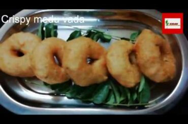 Crispy medu vada | Healthy breakfast recipe