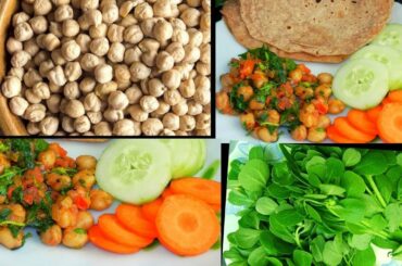 Weight Loss Recipe | Healthy salad Recipe | protein rich food | Chana fry | Chickpeas fenugreek fry