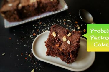 Chocolate cake for weight loss/fat loss - full of protein, healthy and low in calories