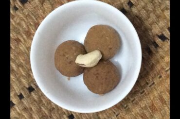 Instant healthy snack-Wheat Ladoo with 3 ingredients in 10 minutes/Indian sweet recipe
