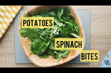 Potatoes and Spinach bites | vegetable kebabs | patties | Healthy recipes for babies and toddlers