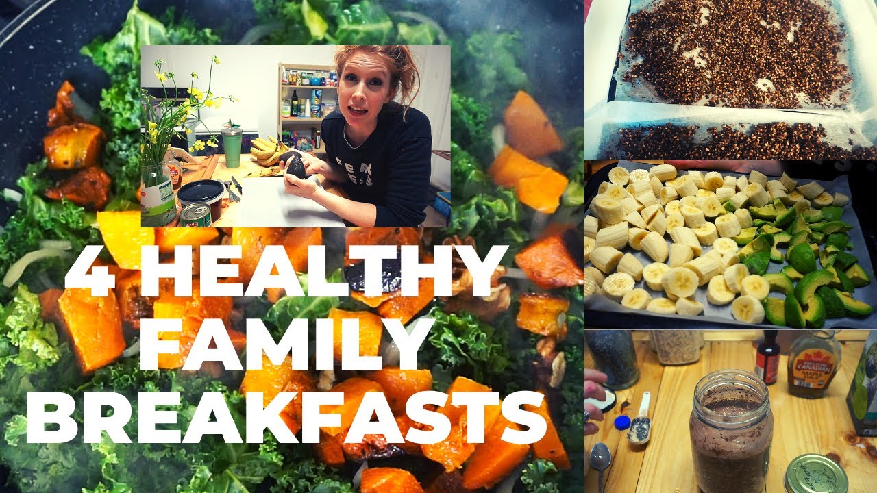 4 Healthy Breakfast Ideas | Chocolate Overnight Oats, Sprouted Cacao Pops, + MORE!! 4 Healthy Breakfast Ideas | Chocolate Overnight Oats, Sprouted Cacao Pops, + MORE!!