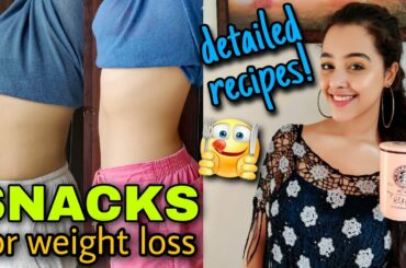 WEIGHT LOSS Evening Snacks for ONE WEEK | Healthy Food Recipes and Ideas | Miss Banerjee