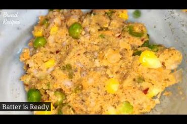 Vegi Cutlet || Healthy Breakfast || Easy and Tasty || Bread Recipes