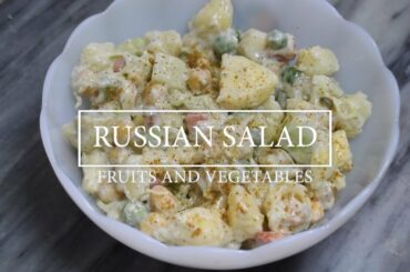 RUSSIAN SALAD BNANE KA TARIQA .RUSSIAN SALAD RECIPE BY FOOD LOVE BY TOOBA. HEALTHY SALAD RECIPE,