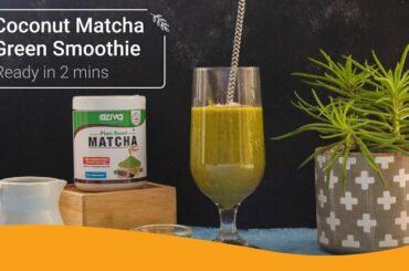 Healthy Coconut Smoothie Recipe | Smoothie For Weight Loss | Healthy Breakfast Recipe | Oziva