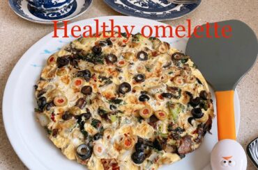 Low Carb Healthy Omelette Recipe By The Eatery | Healthy Breakfast Recipe