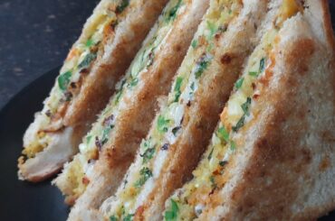 New Veg Chatpata Sandwich | Besan Toast  Recipe | Healthy Nashta | Sandwich Recipe