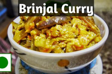 Healthy Brinjal Curry Recipe By Bachelors Kitchen