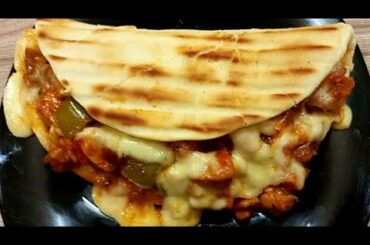 Cheese Shawarma Sandwich recipe - Sandwich shawarma - tea time snack - healthy recipe for kids - KFC