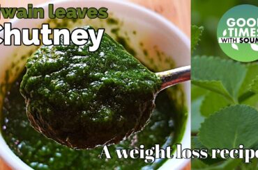 Ajwain leaves Chutney | Healthy green Chutney | weight loss recipe | carom leaf instant Chutney