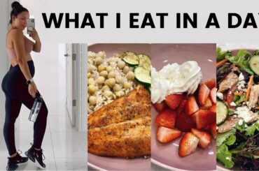 What I Eat In A Day While Pregnant. Quick & Healthy Meals!