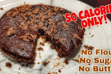 Low Calorie Chocolate Cake *50 CALORIES ONLY* | Healthy Cake | Healthy Foods Recipe | MISS BANERJEE