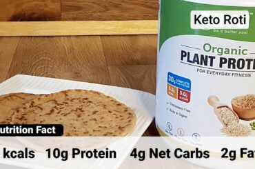Keto Roti Recipe | High Protein | Low Calorie Recipe | Keto Recipes | Healthy Recipe | OZiva