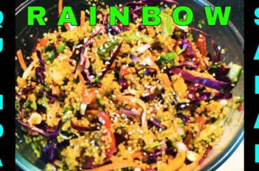 Rainbow Quinoa Salad | Healthy Quinoa Recipes | Quinoa Recipe for Weight Loss | Diet Quinoa Salad