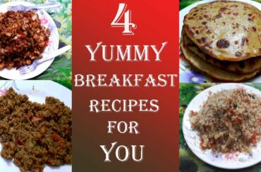 HEALTHY BREAKFAST RECIPES QUICK AND EASY||PANCAKE RECIPE||DELIA RECIPE||BREAD PULAO|HOW TO MAKE POHA